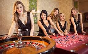 Mobile casino app dashboard showing live tables and sports betting options