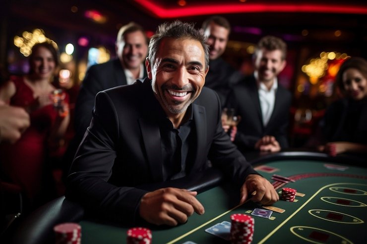 The Dog House live dealer studio blackjack table with professional croupier on livedraw japan